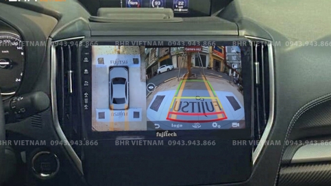 Màn hình DVD Android liền camera 360 Subaru Forester 2020 - nay | Fujitech 360 